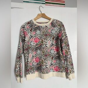 Boden Multicolor Jungle Cat Sweatshirt
